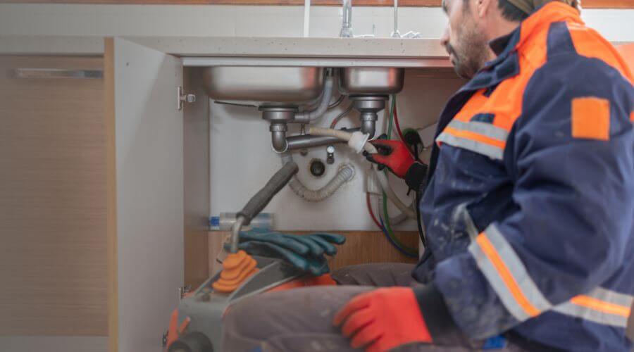 Professional slab leak plumber services in Encampment, WY